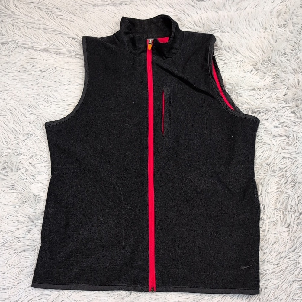 Nike Vest Womens‎ S Black Pockets Zip Up Gorpcore Outdoors Athletic Streetwear